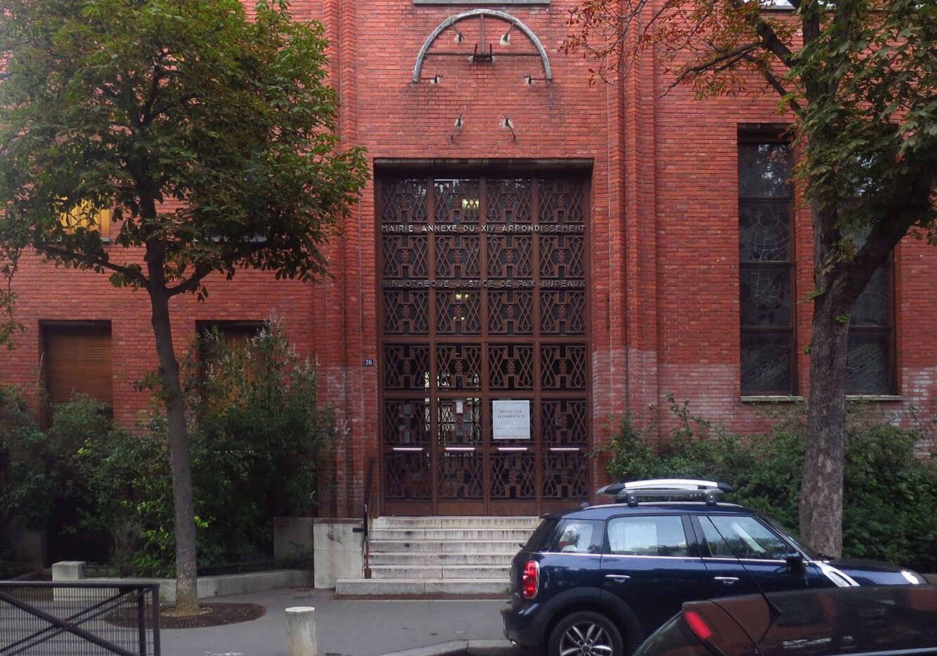 Entrée de la Mairie Annexe du 14e